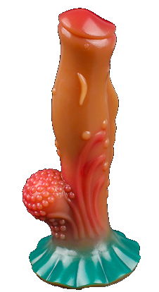  High quality custom muti-colored silicone gel animal dildo  3