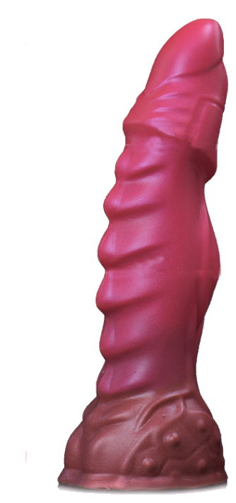  High quality custom muti-colored silicone gel animal dildo  4