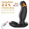 Remote Control Prostate  3 Speed  & 10 Vibration Modes Waterproof Anal Vibrator 2