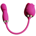 Sex toy 10 vibration modes 10 speeds waterproof   rose vibrator