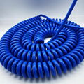 Customized TPE Insulated PUR Sheathed Coiled Spiral Cable 2