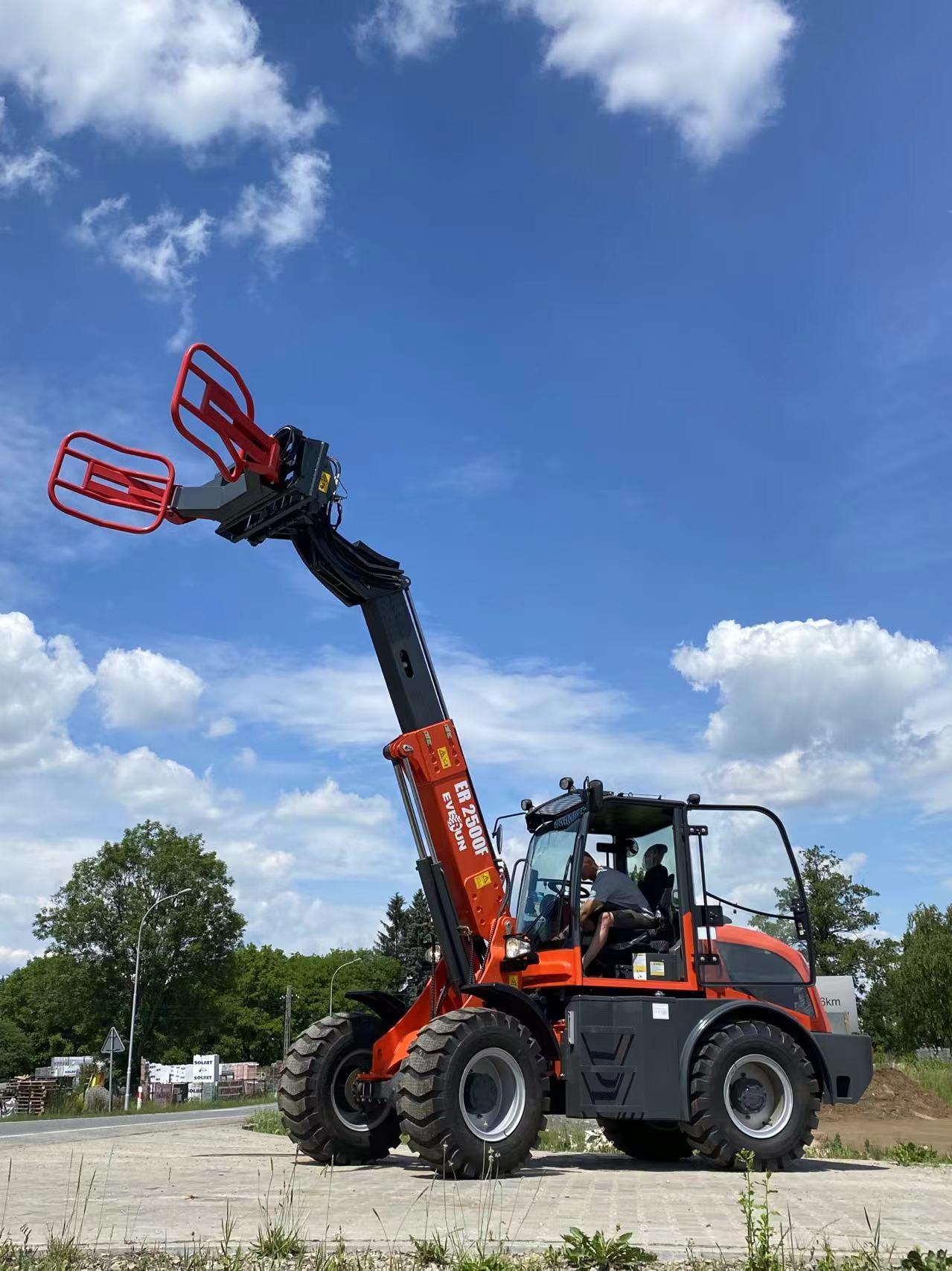 EVERUN ER2500F 2.5ton telescopic wheel loader 4