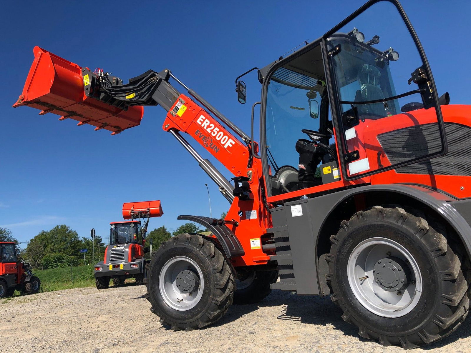 EVERUN ER2500F 2.5ton telescopic wheel loader 5