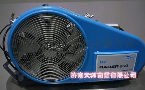 进口宝华BAUER空气压缩机移动式BAUER300-TE充气泵