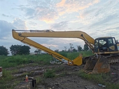 18 Meteres long reach front digger spade boom stick for backhoe dredger