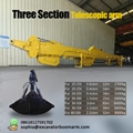 26ft-105ft Excavator Telescopic Boom Kits | Custom Reach Extensions 2