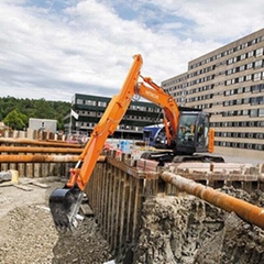 Quick-Change Telescopic Boom System for  Doosan 200