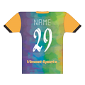 Sublimated Soccer Shirt Customized From