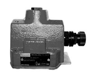 DR20 pilot relief valves, DB10 pilot relief valve 2