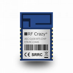 EFR32BG224 符合车规级AEC-Q100认证的蓝牙5.2 BLE模块RC224AS 小尺寸 无钥匙进入系统