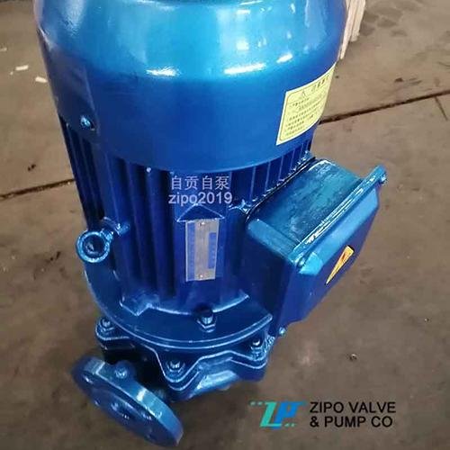 四川自贡自泵水泵ISG或ISW或YG立式管道离心泵立式增压泵 4