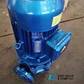 自貢自泵水泵ISG或ISW或YG立式管道離心泵立式增壓泵 4