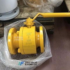 API6D  forge body floating ball valve