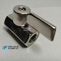 NPT thread  end Floating ball valve mini ball valve 2