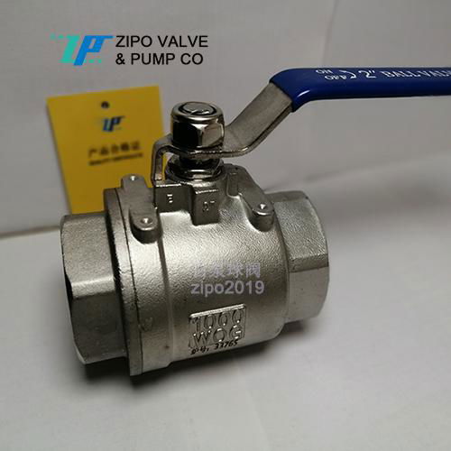 NPT thread  end Floating ball valve mini ball valve 4