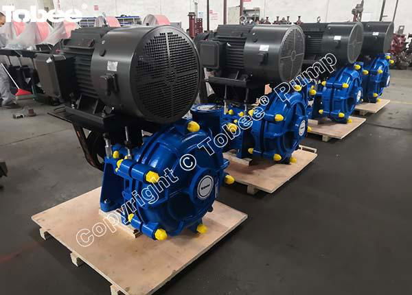 Tobee® 3x2D HH Slurry Pumps of wet crushers and SAG mill discharge.