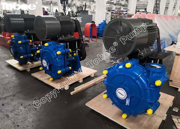 Tobee® 3x2D HH Slurry Pumps of wet crushers and SAG mill discharge. 2