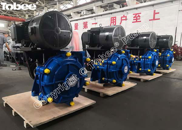Tobee® 3x2D HH Slurry Pumps of wet crushers and SAG mill discharge. 5