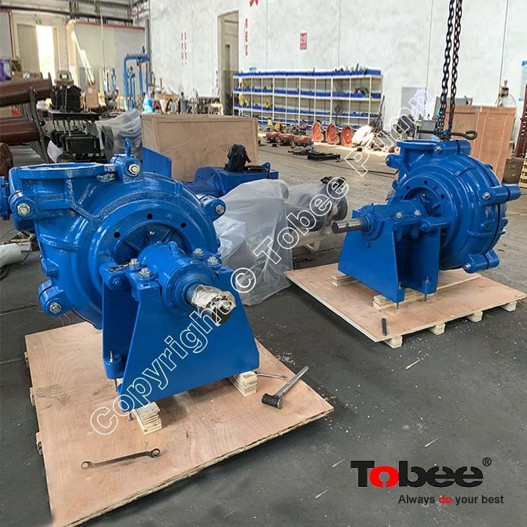 Tobee® 8x6E AH Slurry Pumps of highly abrasive/density slurries processing. 5