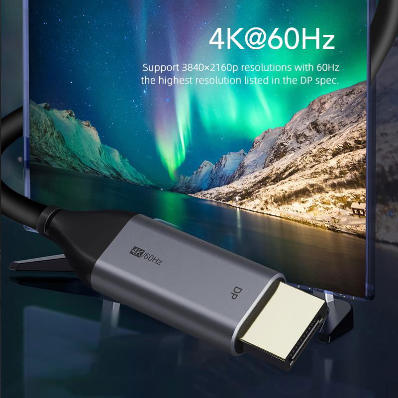 CABLETIME USB TYPE C TO DisPlayPort Cable 4K/60Hz 2