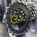 Tac construction machinery parts:Volvo excavator sprocket segment rim EC140D   2