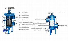 Electric Inner Scraper Self-Cleaning Filter