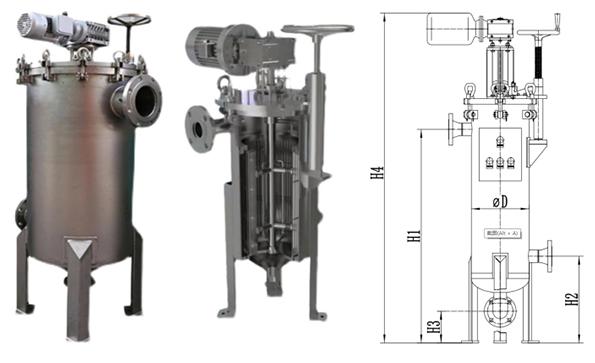 Electric Inner Scraper Self-Cleaning Filter 2