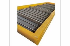 welded wedge wire screens with polyurethane edges