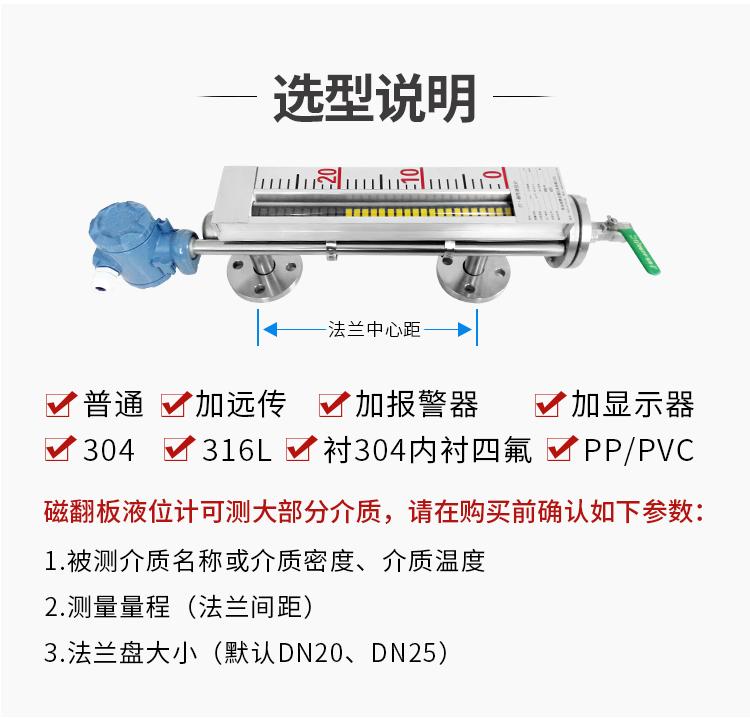 皖自儀GTUHZ高溫現場顯示磁翻板液位計 4