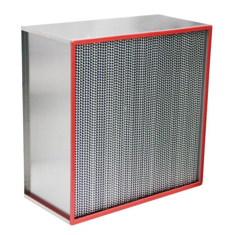 成都耐高溫有隔板高效空氣過濾器 3