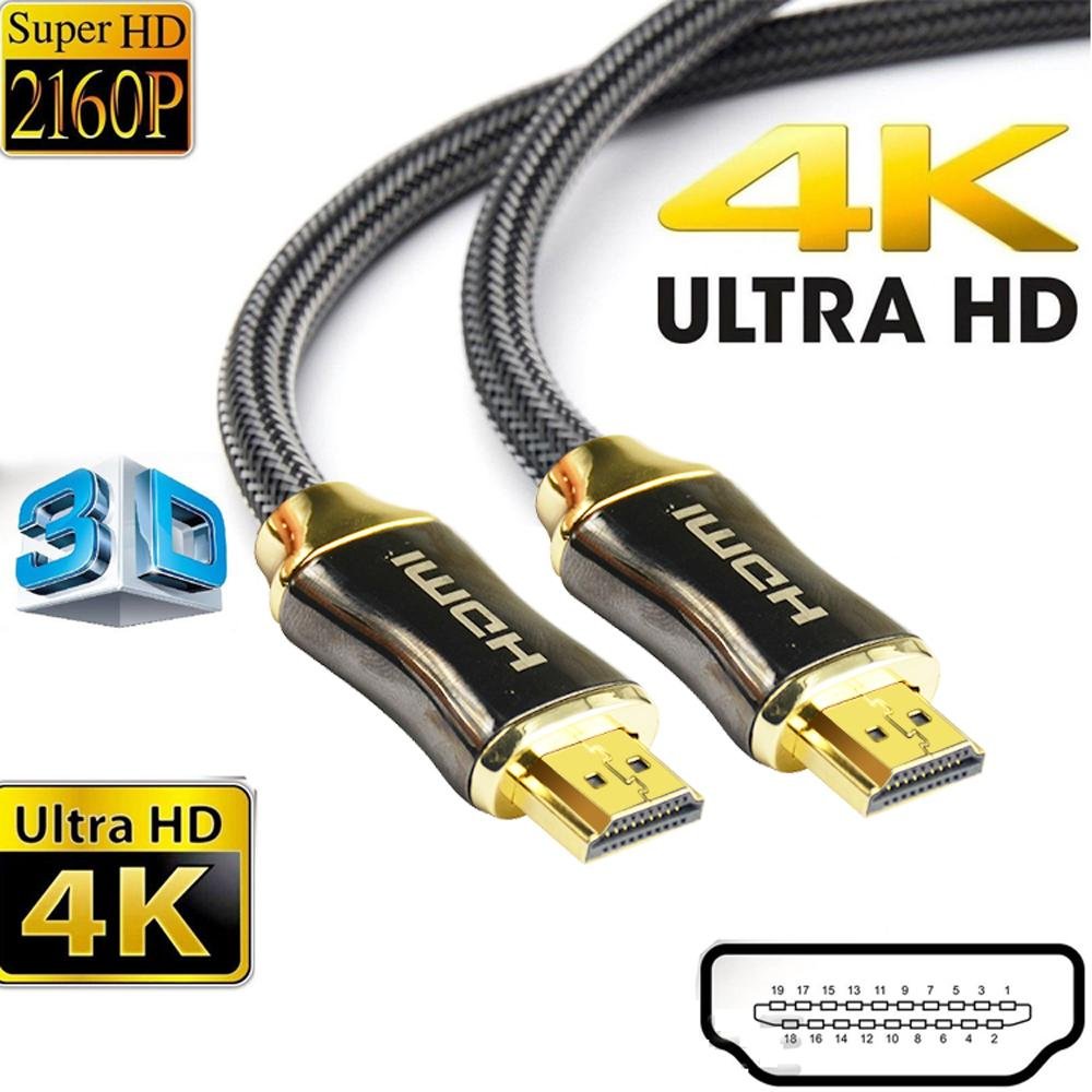 High Speed 1.5m 2.0 Hdmi To Hdmi Cable Support Ethernet 3D 4K HDTV 5