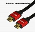 Nylon HDMI Cable For Hdtv Projector Ps4 TV Box 120hz 8k 2.0 2.1 Hdmi Cable 5