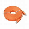 Cat6 flat patch cord cables 5