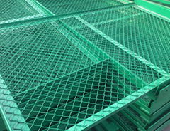 Basketball court protective net 