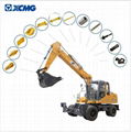 XCMG official excavator spare parts Roller assembly(W) XDZ154 8.5T-13T 1