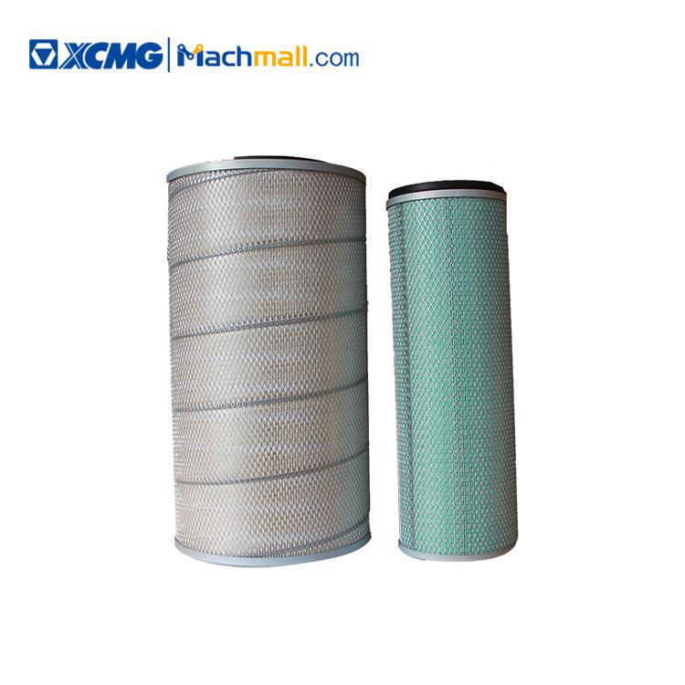 XCMG official crane spare parts air filter element AF25452/AF25453