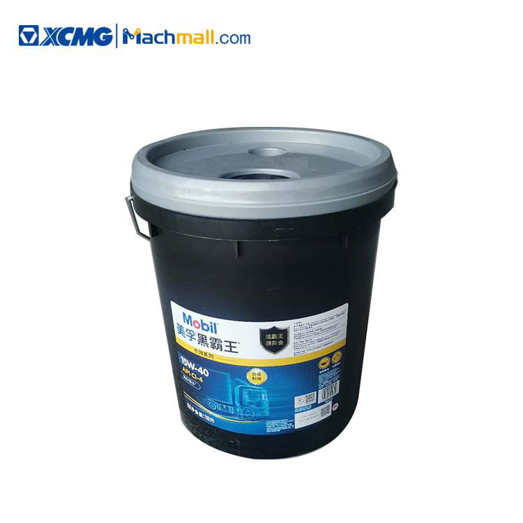 XCMG Official Crane Spare Parts Mobildiesel Engine Oil CI-4 15W-40 (18L/drum) 