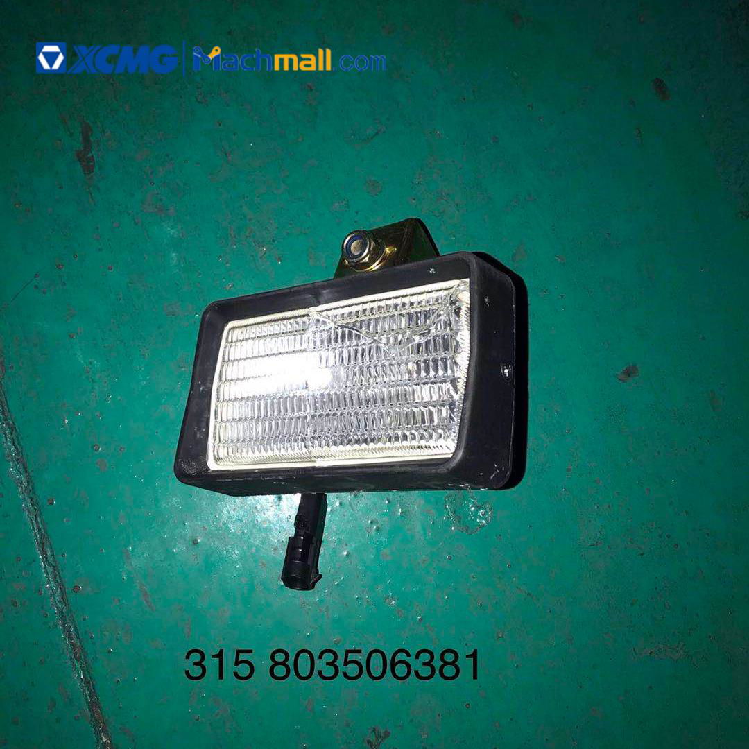 XCMG Official Roller Spare Parts XGGD05(WD135×80-12) Work Light 