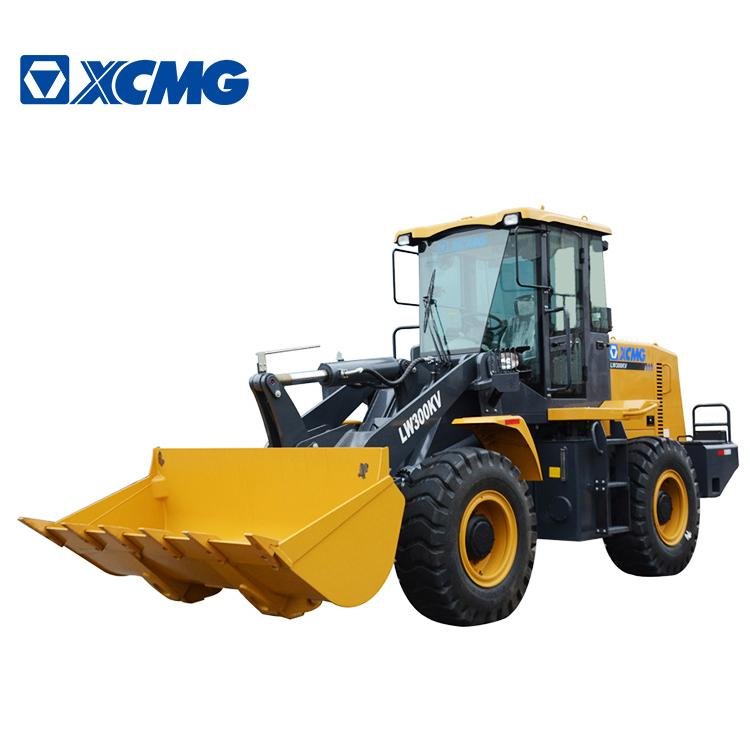 XCMG LW300KV 3ton small wheel loader garden tractor with front loader price 3