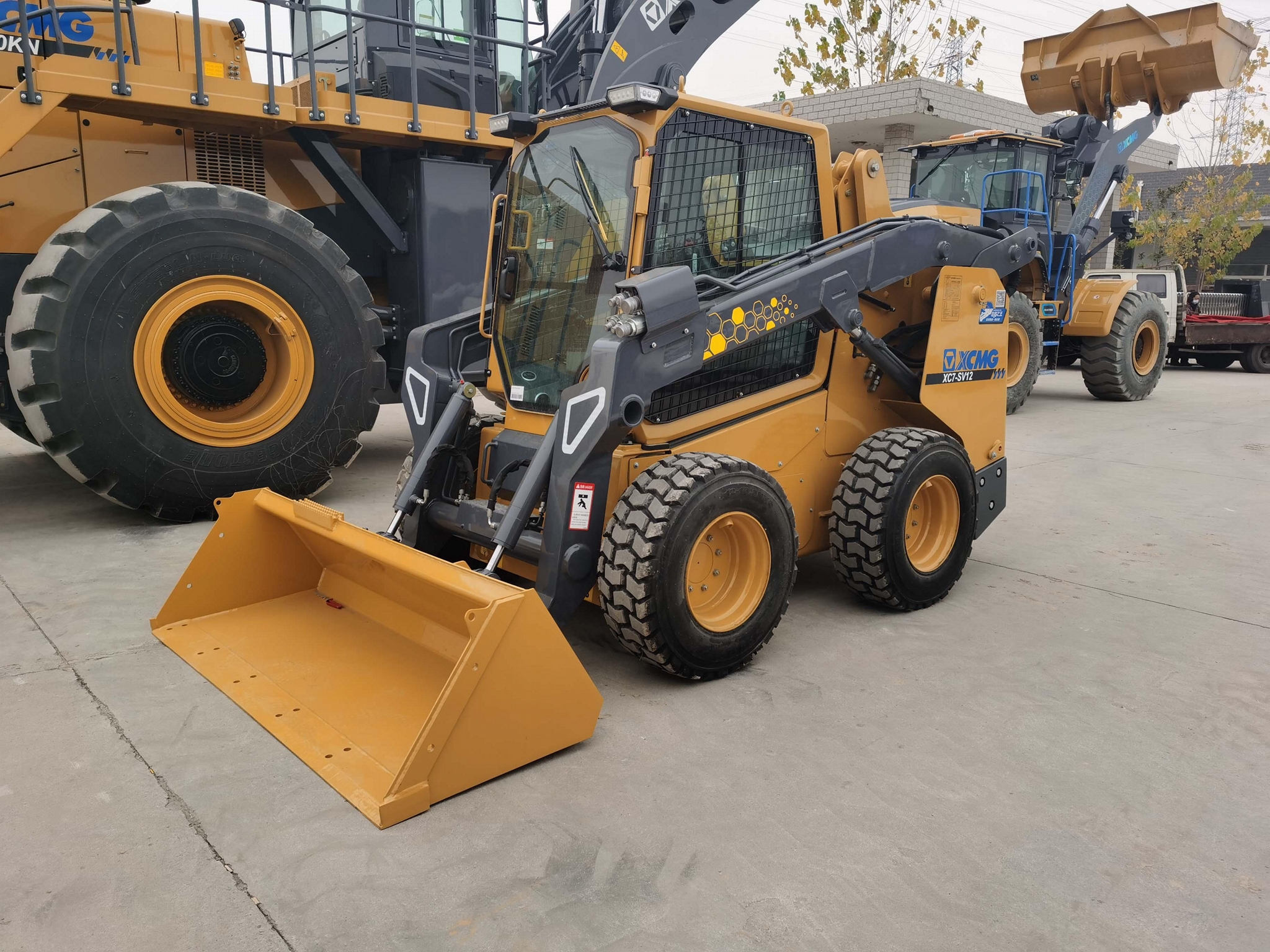 XCMG Mini Skidsteer Loader XC7SV12 China Brand New Small Skid Steer