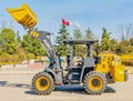 XCMG Original Manufacturer ZL20E(J) 2 Ton Mini Front Loader Small Wheel Loader 4