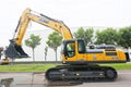 XCMG official XE370D excavator machine construction 40 ton excavator for sale 3