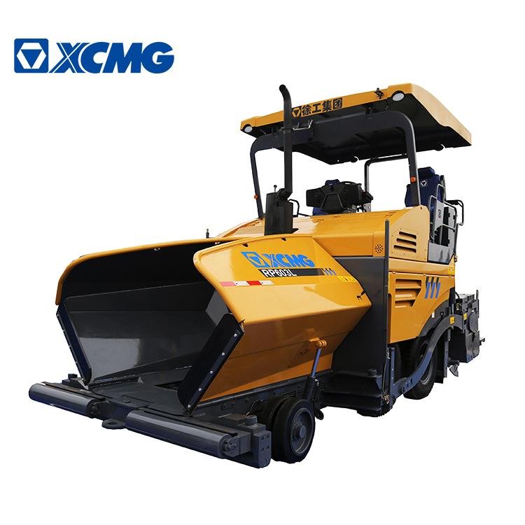 XCMG factory pave width 6m pavers RP603L full hydraulic wheel road paver machine