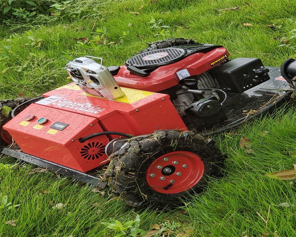 wireless remote control lawn mower 2