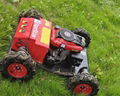 China remote control mower with tracks