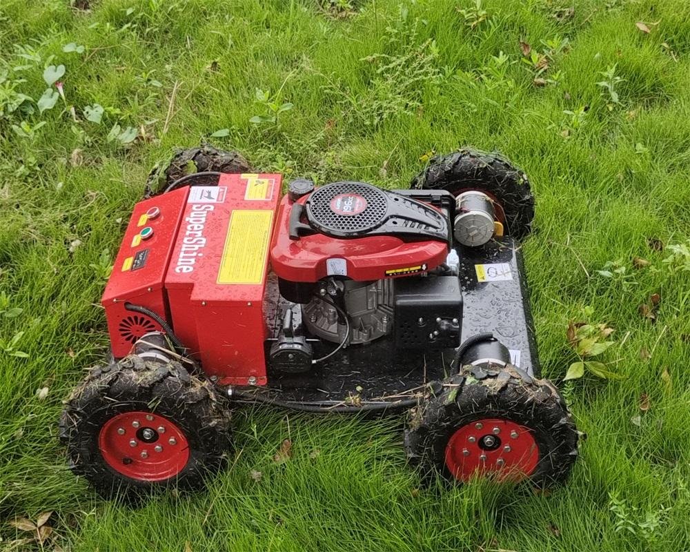  China remote control mower with tracks price 2