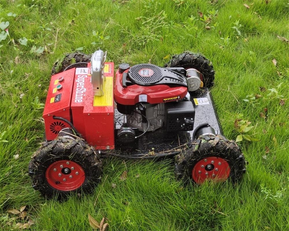  China remote control mower with tracks price 5