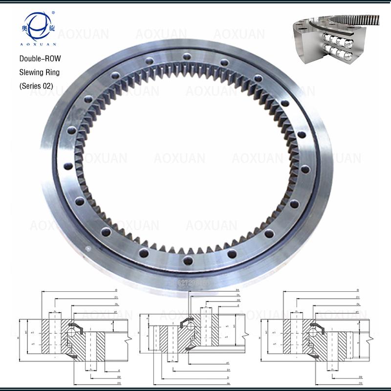 Double-ROW Slewing Bearing Ring ( Series 02) 2