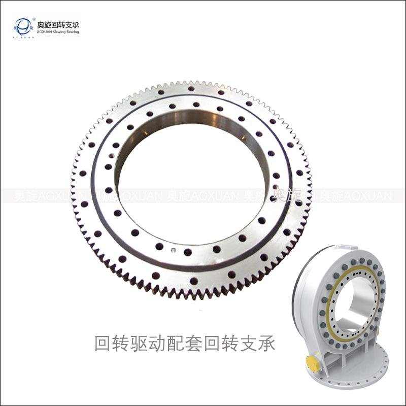 The slewing Bearing is Used as The Main Part of The Slewing Drive of Mechanical 