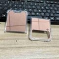 For Zflip4 foldable phone case rose gold